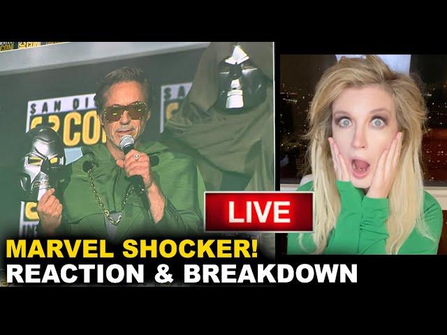 Robert Downey Jr Doctor Doom! Marvel Comic Con Hall H 2024 - BREAKDOWN