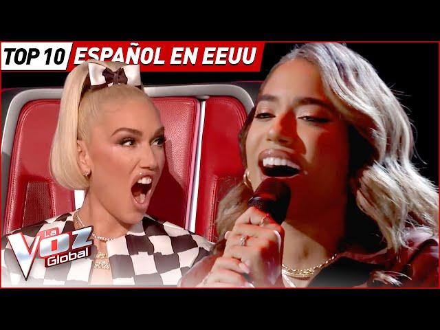 Nobody EXPECTED these SPANISH Blind Auditions on The Voice US 