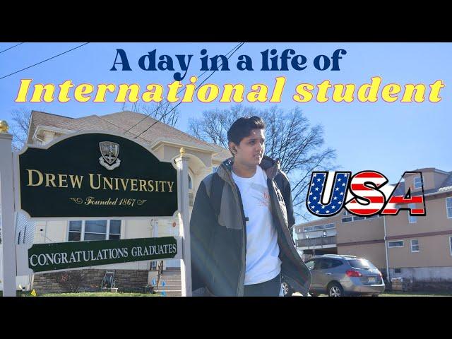 A Real Day In the Life of An Indian Student In USA | Indian Student In USA | Drew University