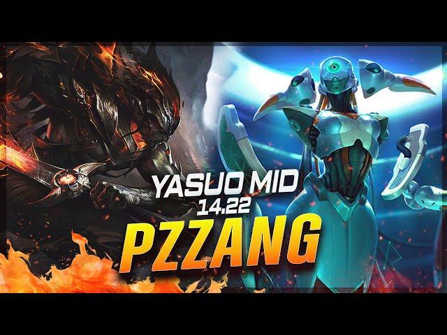 PZ ZZANG - Yasuo vs Lissandra MID Patch 14.22 - Yasuo Gameplay