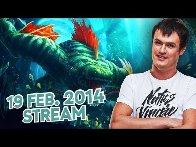 Dota 2 Stream: Na`Vi XBOCT - Tidehunter (Gameplay & Commentary)