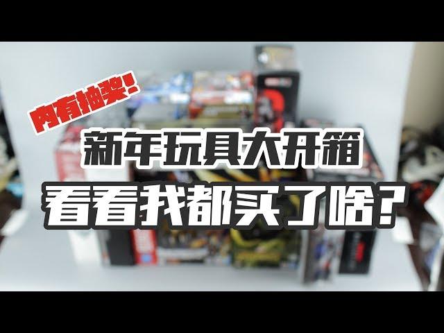 【涛哥测评】新年玩具大开箱，小伙又“败家”，看看他都买了啥？Unboxing Toys