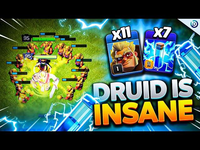 ZAP MASS DRUID is BROKEN + SUPER EASY for EVERYONE | Best TH16 Attack Strategy Clash of Clans