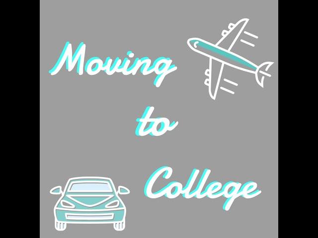 Strategies for College Move In