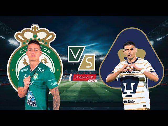 León vs Pumas EN VIVO | Jornada 13 Liga MX 2025 |