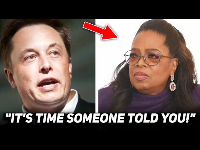 Elon Musk Confronts Oprah & Notices Something Disturbing about her