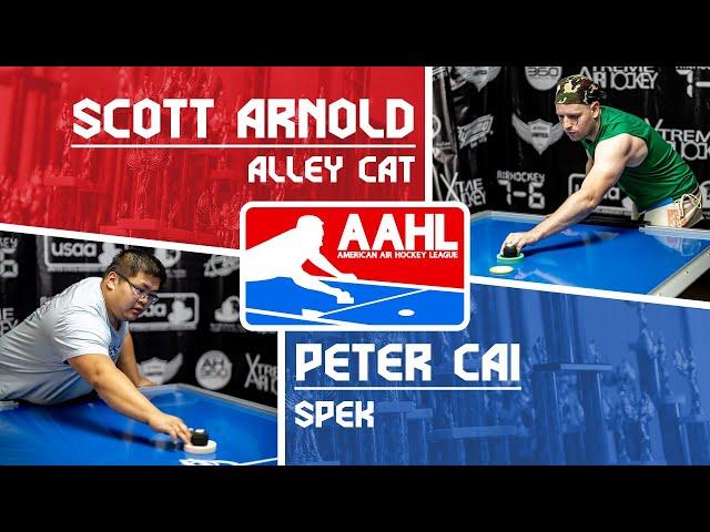 Peter Cai VS Scott Arnold | Set 2 Highlights | Air Hockey Pro League 2024