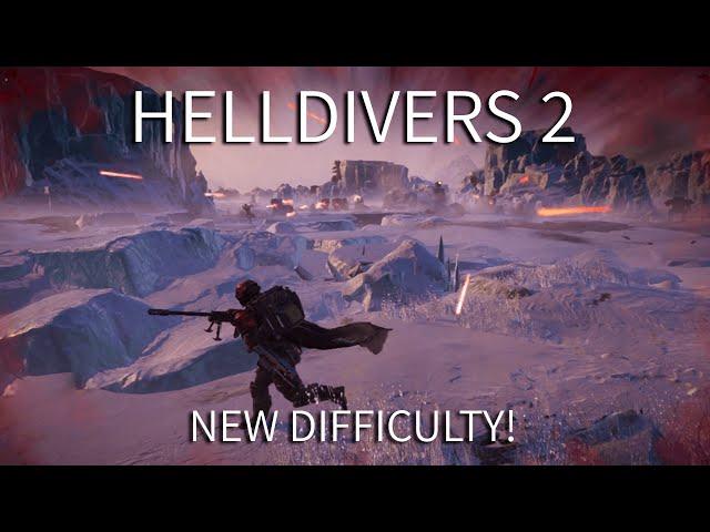 NEW HARDEST DIFFICULTY! | Now This is HELL | Helldivers 2 | Multiplayer