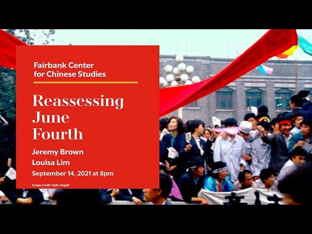 Modern China Lecture Series featuring Jeremy Brown in conversation with Louisa Lim