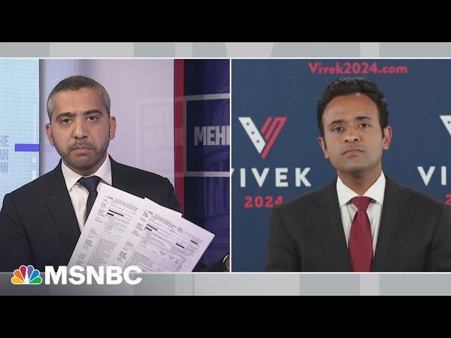 ‘This is awkward for you’: Mehdi Hasan takes on Vivek Ramaswamy in new interview