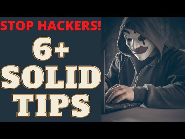 How to protect against hackers