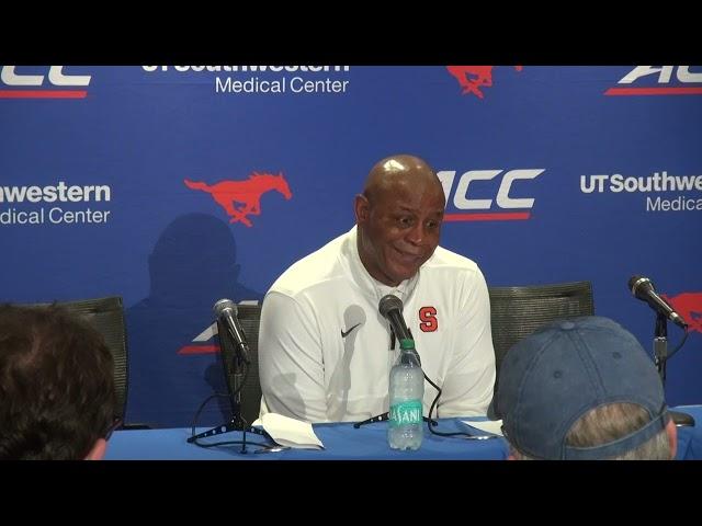 Adrian Autry postgame at SMU