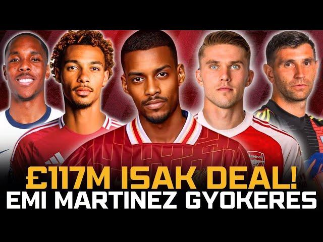 £117m Alexander Isak BID!Big Viktor Gyokeres Update Martinez to Man United HEATING UP