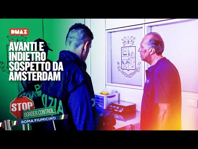 Un passeggero va avanti e indietro con Amsterdam: cosa nasconde? | Stop Border Control Fiumicino