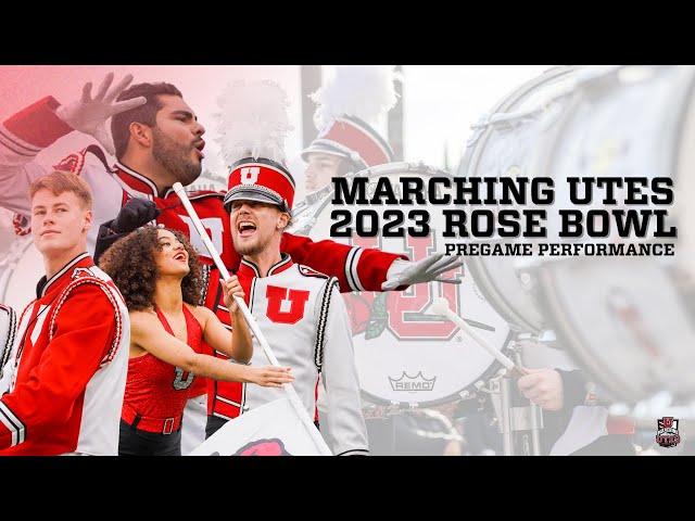 Marching Utes Pregame Performance -- 2023 Rose Bowl Game