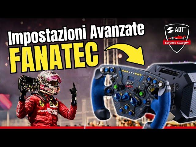 F1 24 | Come settare le Impostazioni Avanzate dei Volanti Fanatec