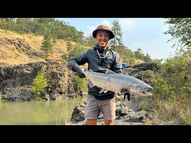 BOBBER FISHING FOR FALL CHINOOK SALMON