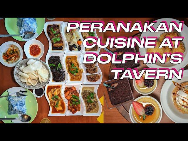 Singapore's Best Family Restaurant( Peranakan Cuisine ) - Dolphin's Tavern