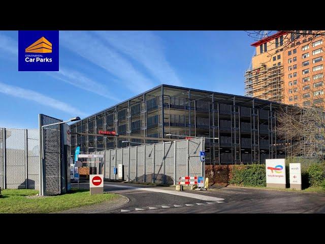 Timelapse video bouw parkeergarage Van der Valk Hotel Houten | Continental Car Parks