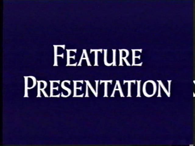 Feature Presentation – Dimension Home Video (1996) Company Logo (VHS Capture)