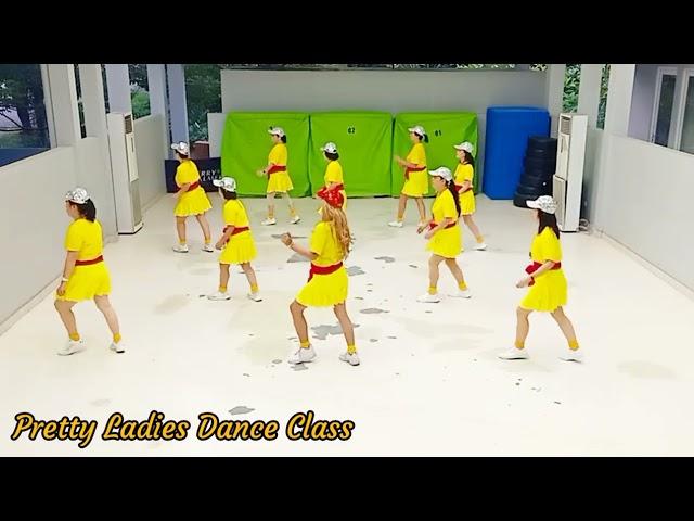 Look Me Over Line Dance||Demo by Tayuka Karamoy & Pretty Ladies Dance Class