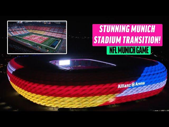 INCREDIBLE Timelapse of Allianz Arena from  to  | NFL UK & Ireland