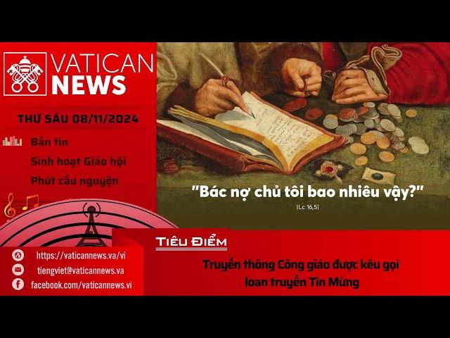 Radio thứ Sáu 08/11/2024 - Vatican News Tiếng Việt