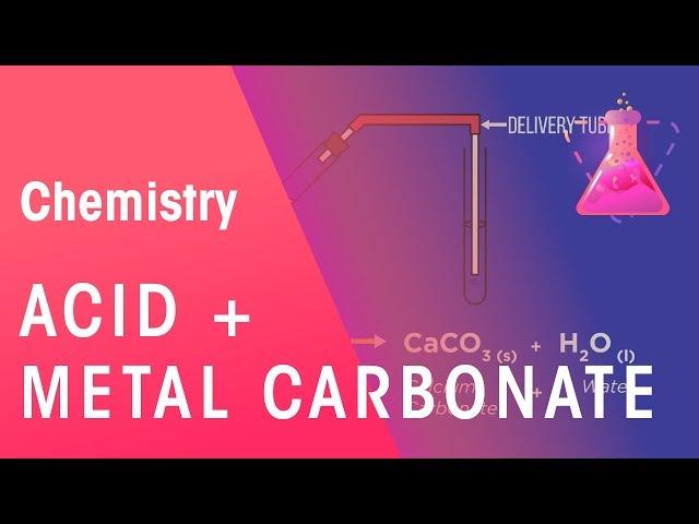 Acid + Metal Carbonate | Acids,Bases & Alkalis | Chemistry | FuseSchool