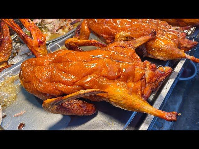 Sold 500 roasted ducks in one afternoon - everyone bought them-Travel thirsty Vietnam