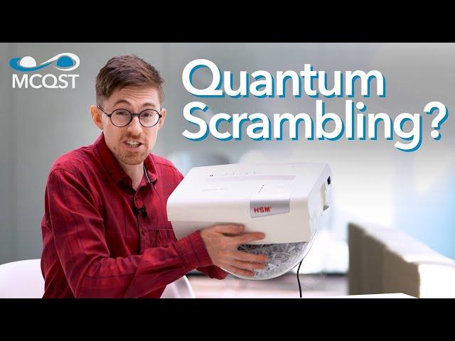 Was Hawking Wrong About Black Holes? (Q Scrambling) -  Quantum Scientist Explains  | Quantum Minutes