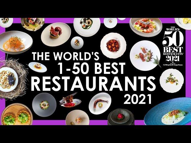 Which Are The World's 50 Best Restaurants 2021?