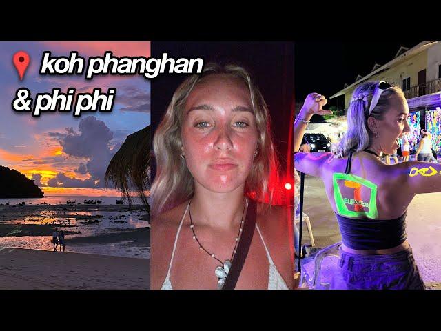 A WEEK IN MY LIFE LIVING IN KOH PHANGHAN/PHI PHI (solo travelling)