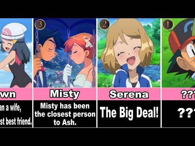 TOP 20 Pokémon Ash Wife Candidates | Who Does Ash Marry?