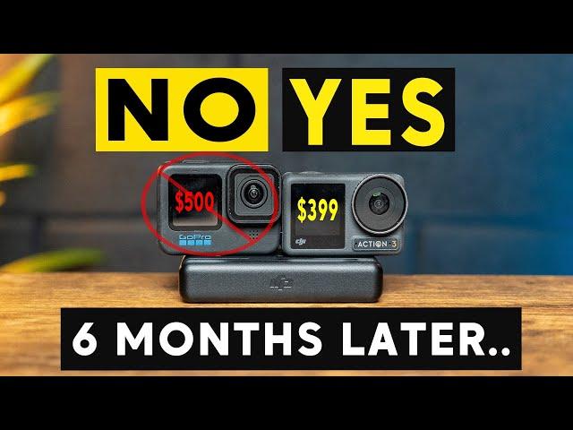 DJI Osmo ACTION 3 vs GoPro HERO 11 - 6 MONTHS LATER