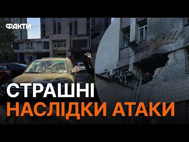 НАСЛІДКИ атаки ШАХЕДАМИ — у Голосіївському районі ЗАГИНУВ 41-річний КИЯНИН