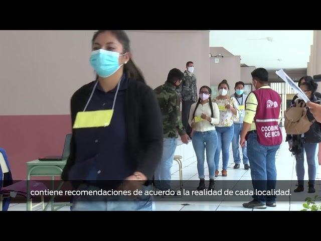 2 450 Observadores Electorales Nacionales están acreditados para las Elecciones Generales 2021