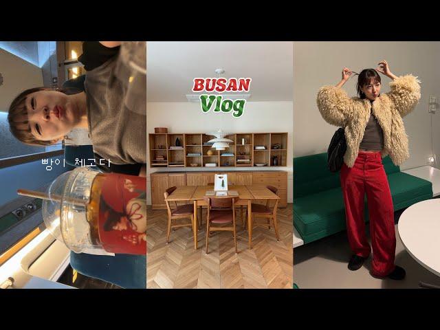 VLOG. 1-Night, 2-Day Busan EENK Trip. Solo Relaxation with a View of the Ocean.