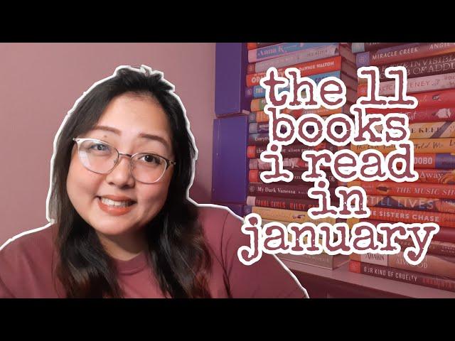 january 2022 wrap up | i finally read some books 