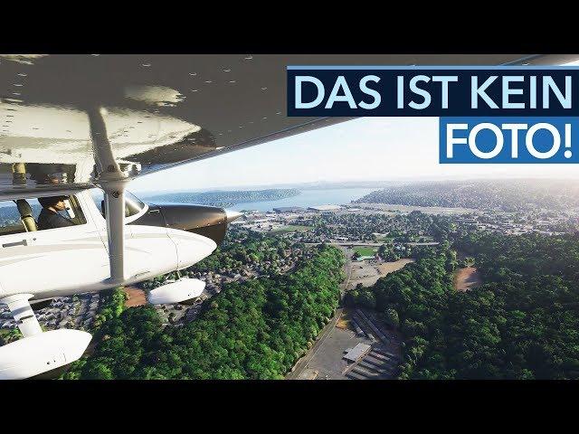 Der Flight Simulator 2020 ist unglaublich