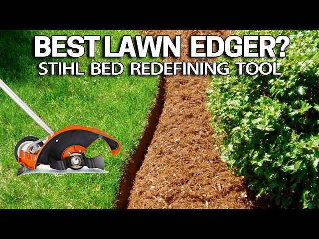 How to Edge beds like a PRO with this lawn Edger - Stihl Bed Redefiner