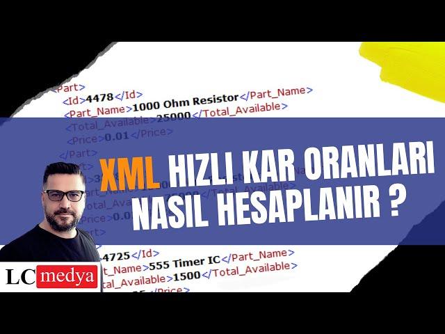 XML Entegrasyonu hızlı kar oranları nasıl hesaplanır? Pazaryeri entegrasyonu