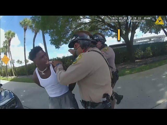 Police Bodycam Shows NFL Player Tyreek Hill Being Detained