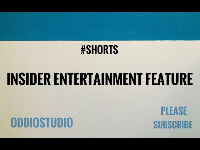 Oddiostudio Feature on Insider Entertainment