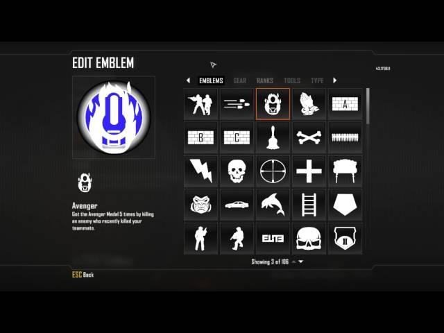 call of duty power button symbol design