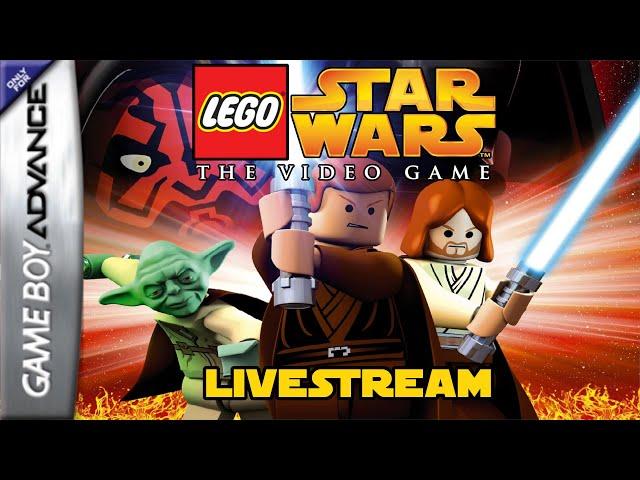 Playing Lego Star Wars TVG GBA tonight