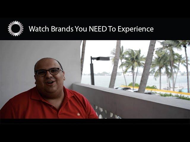 Watch Brands All Collectors and Enthusiasts Should Own Or Experience - Federico Talks Watches