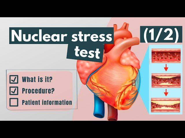 Nuclear stress test: Purpose, procedure & patient information (1/2)