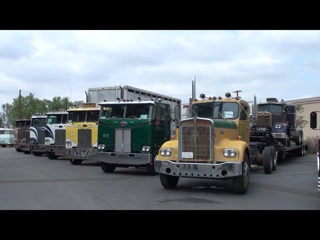 ATHS SoCal Antique Truck Show 2024 - Leaving