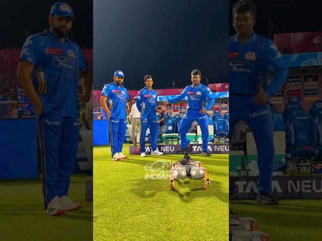 TECHNOLOGIA  ROHIT SHARMA #shortfeed #rohitsharma #mitv #ipl2025 #technologia #funny #mumbaiindians