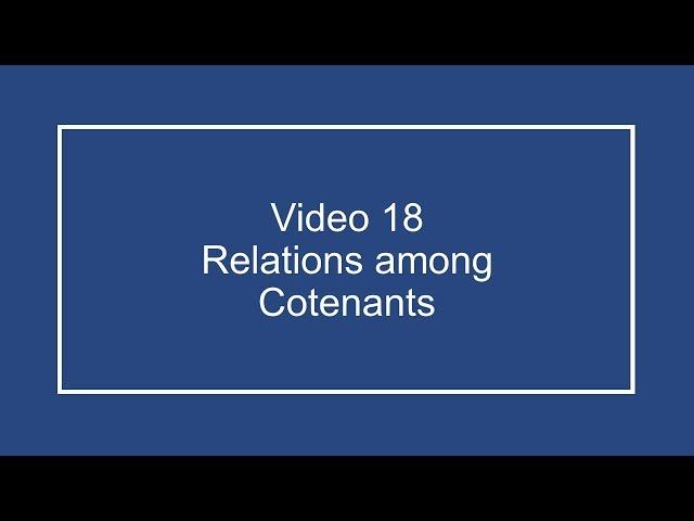 ProfDale Property Video 18 -  Relations among Cotenants